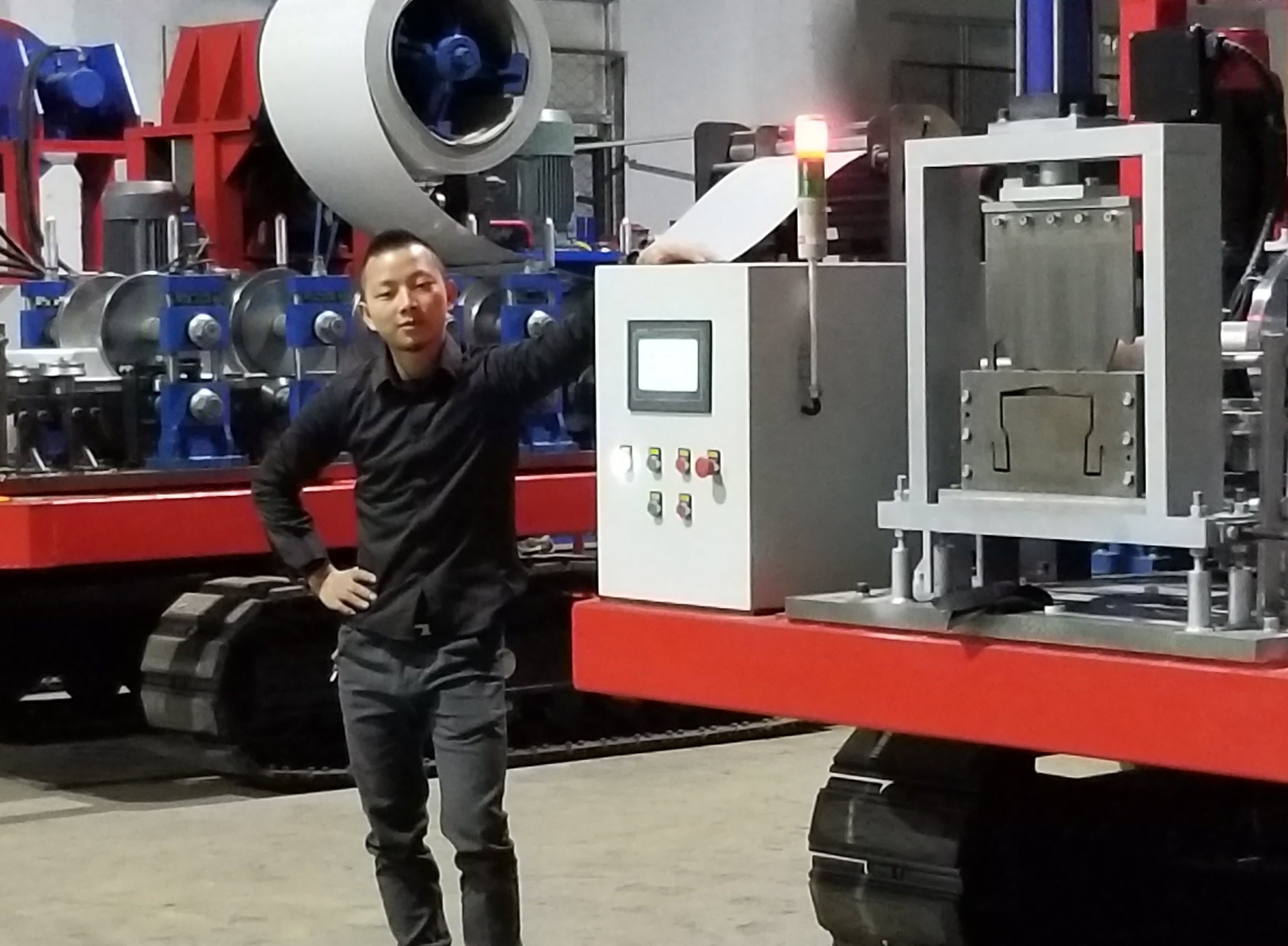 溫室種植槽成型機